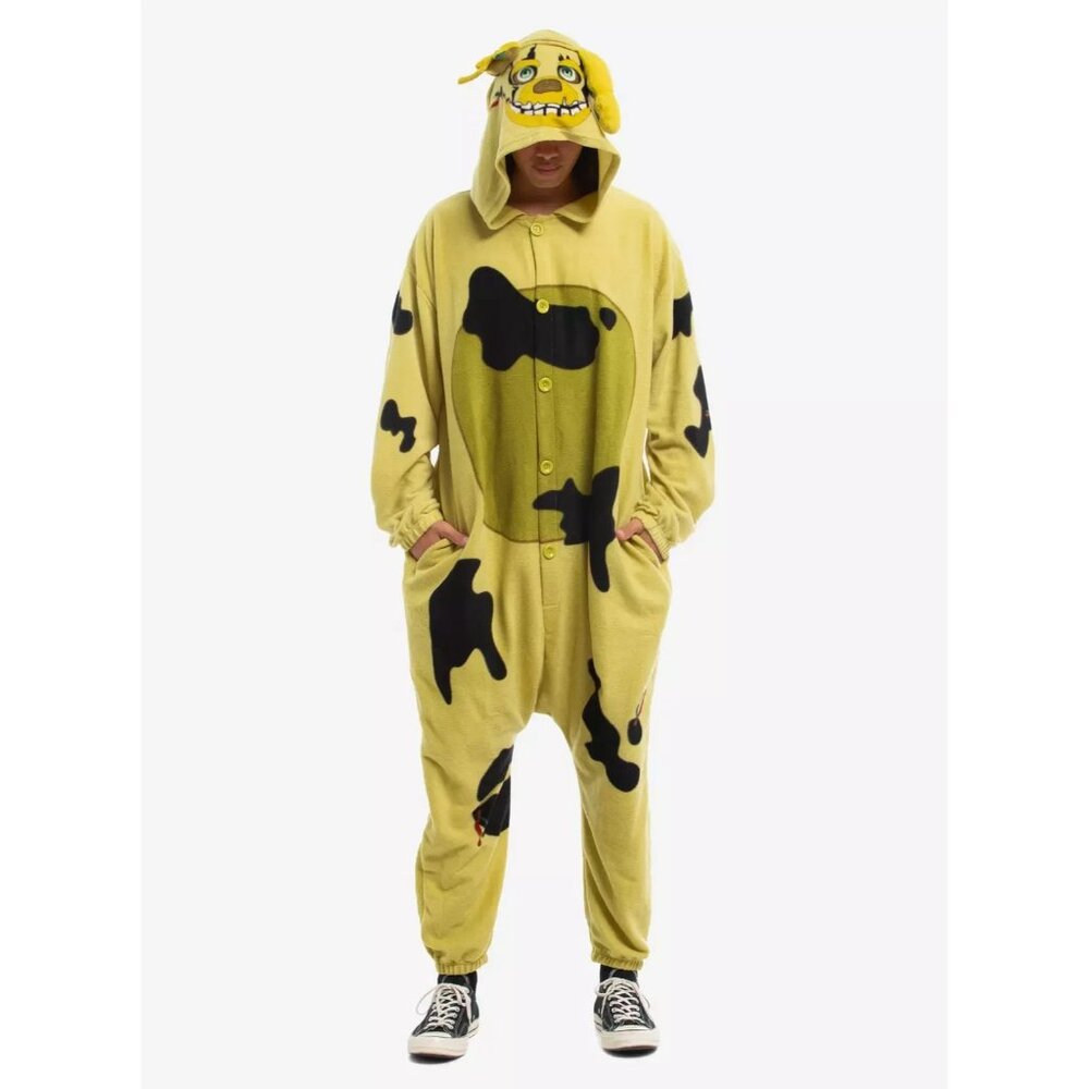 Five Nights At Freddy's Springtrap Kigurumi FNAF New With Tags